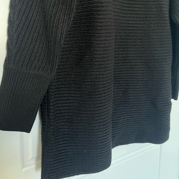 Gianni Bini BlackTurtleneck Long Sleeve Sweater Dress Size Medium - Picture 6 of 6